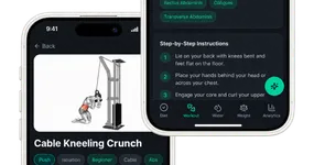 Gym Buddy app screenshot — workout, diet and AI coach