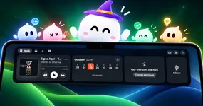 Notch Buddy app screenshot — MacBook notch turned into a multitasking panel